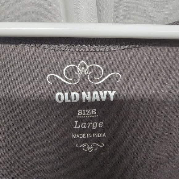 Old Navy Gray Y2K Tank Rosette Fairy Whimsigoth Goth Grunge Cami L - Picture 7 of 10